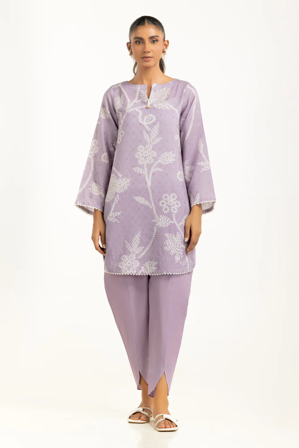 Denier Jacquard Printed Co-Ord Set
