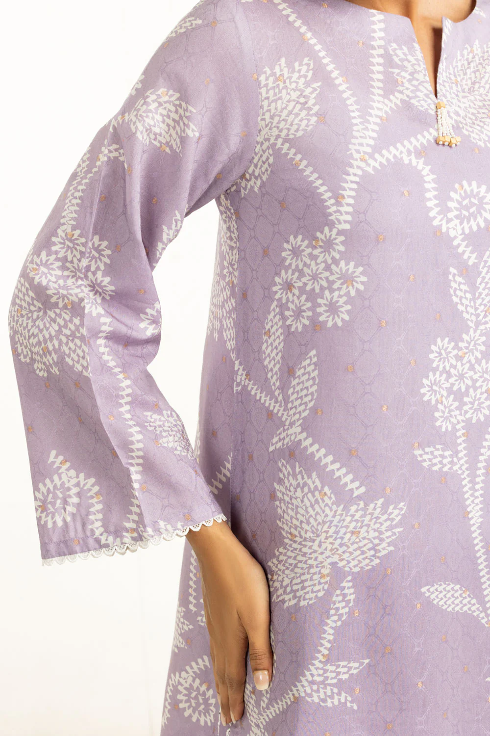 Denier Jacquard Printed Co-Ord Set - Image 3