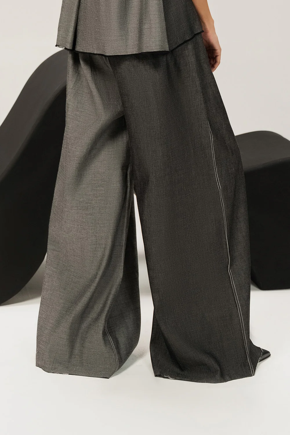 Denim Dyed Pants - Image 3