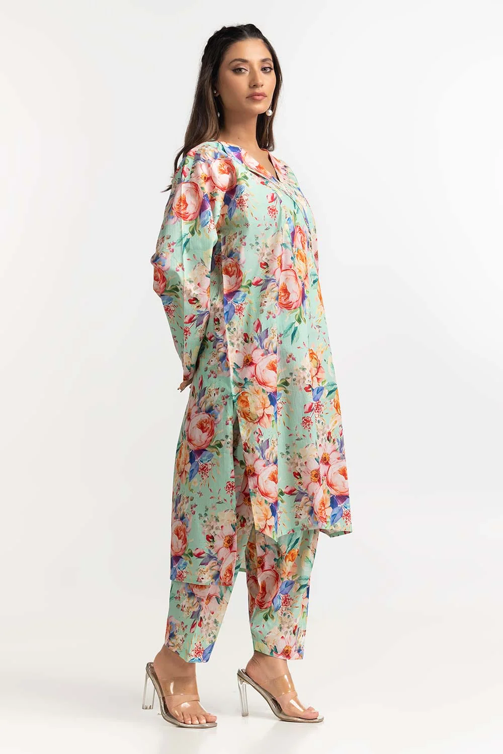 Digital Printed Dobby Shirt And Trouser - Image 3