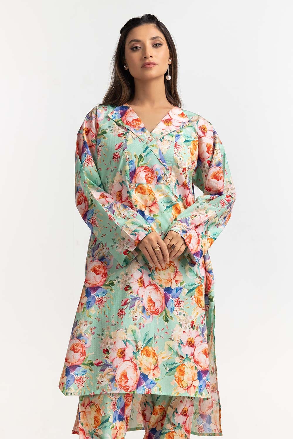 Digital Printed Dobby Shirt And Trouser - Image 4