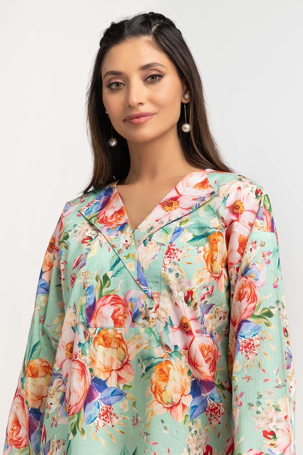 Digital Printed Dobby Shirt And Trouser - Image 5