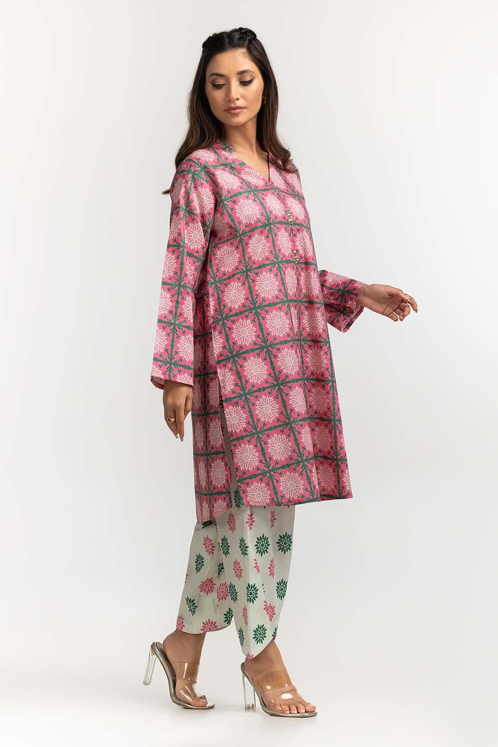 Digital Printed Dobby Shirt And Trouser - Image 3