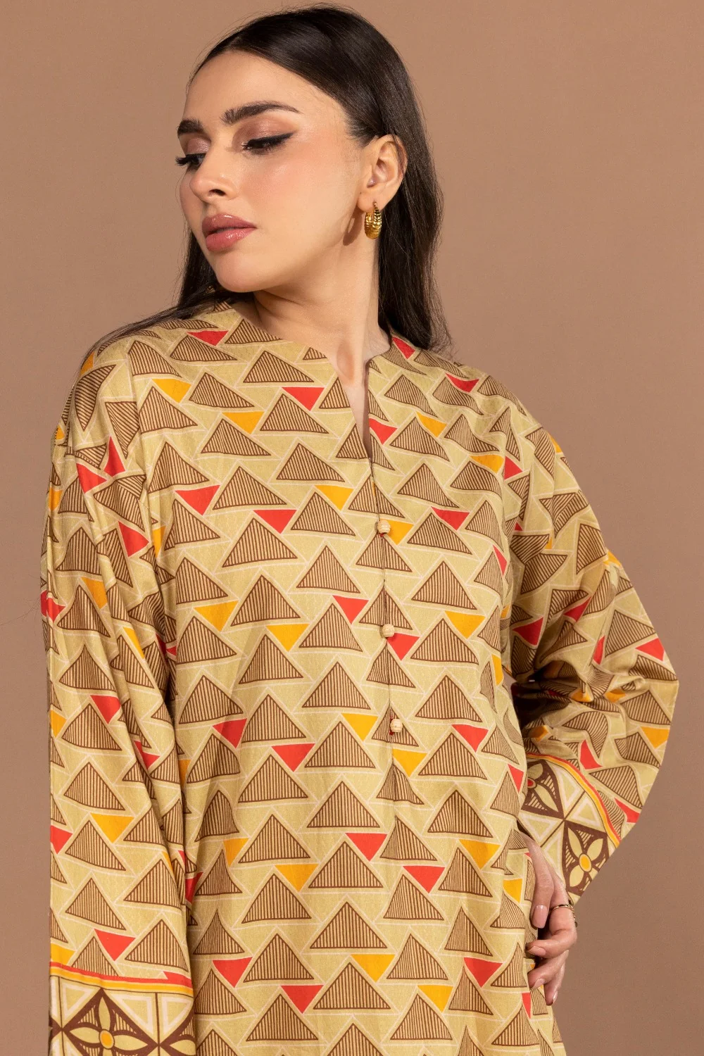 Digital Printed Dobby Shirt And Trouser - Image 5