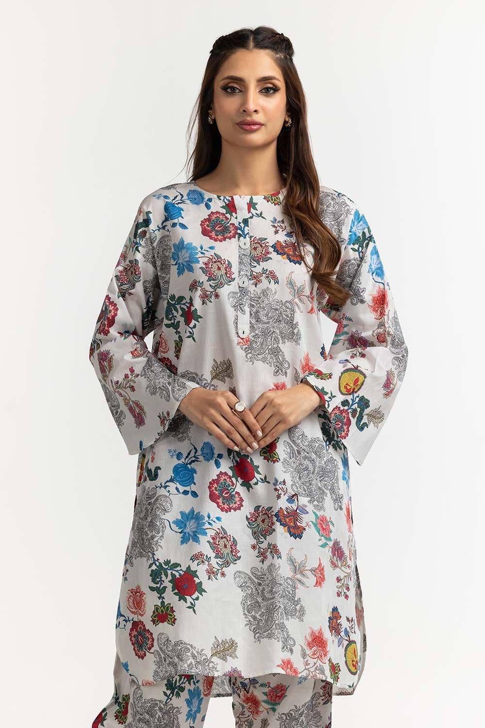 Digital Printed Dobby Shirt And Trouser - Image 2