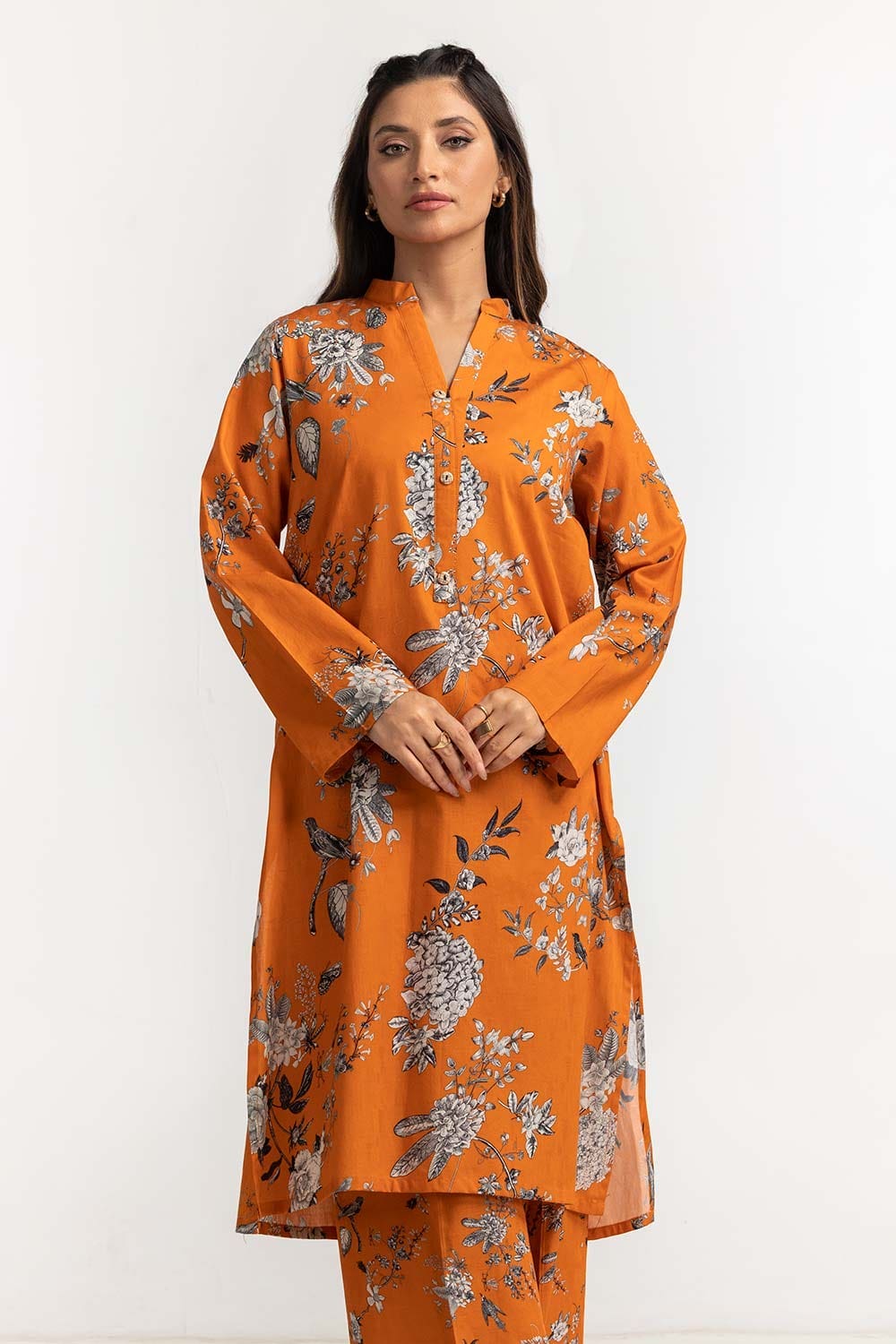 Digital Printed Dobby Shirt And Trouser - Image 2
