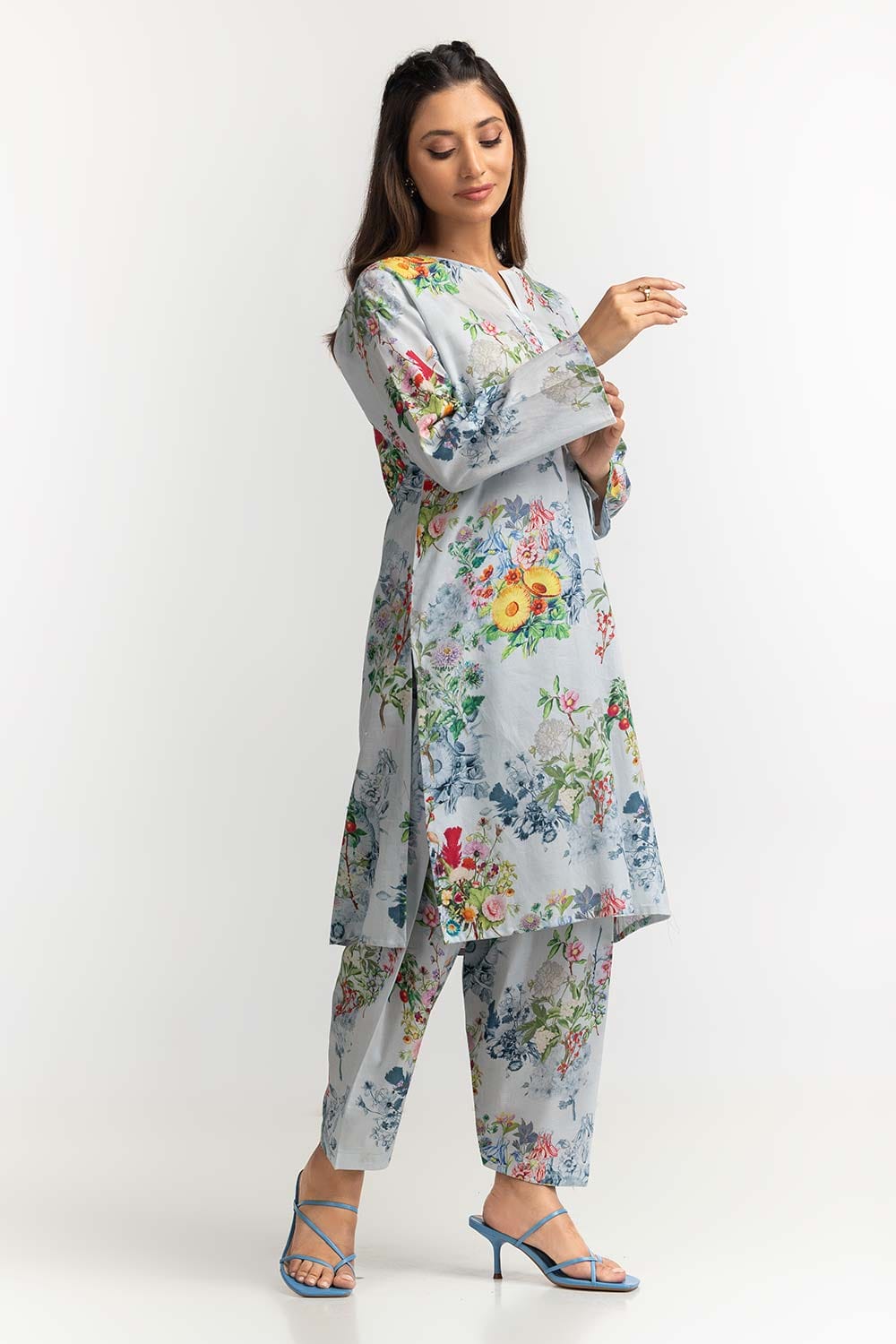 Digital Printed Dobby Shirt And Trouser - Image 3