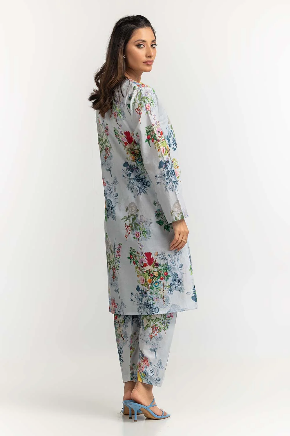 Digital Printed Dobby Shirt And Trouser - Image 4