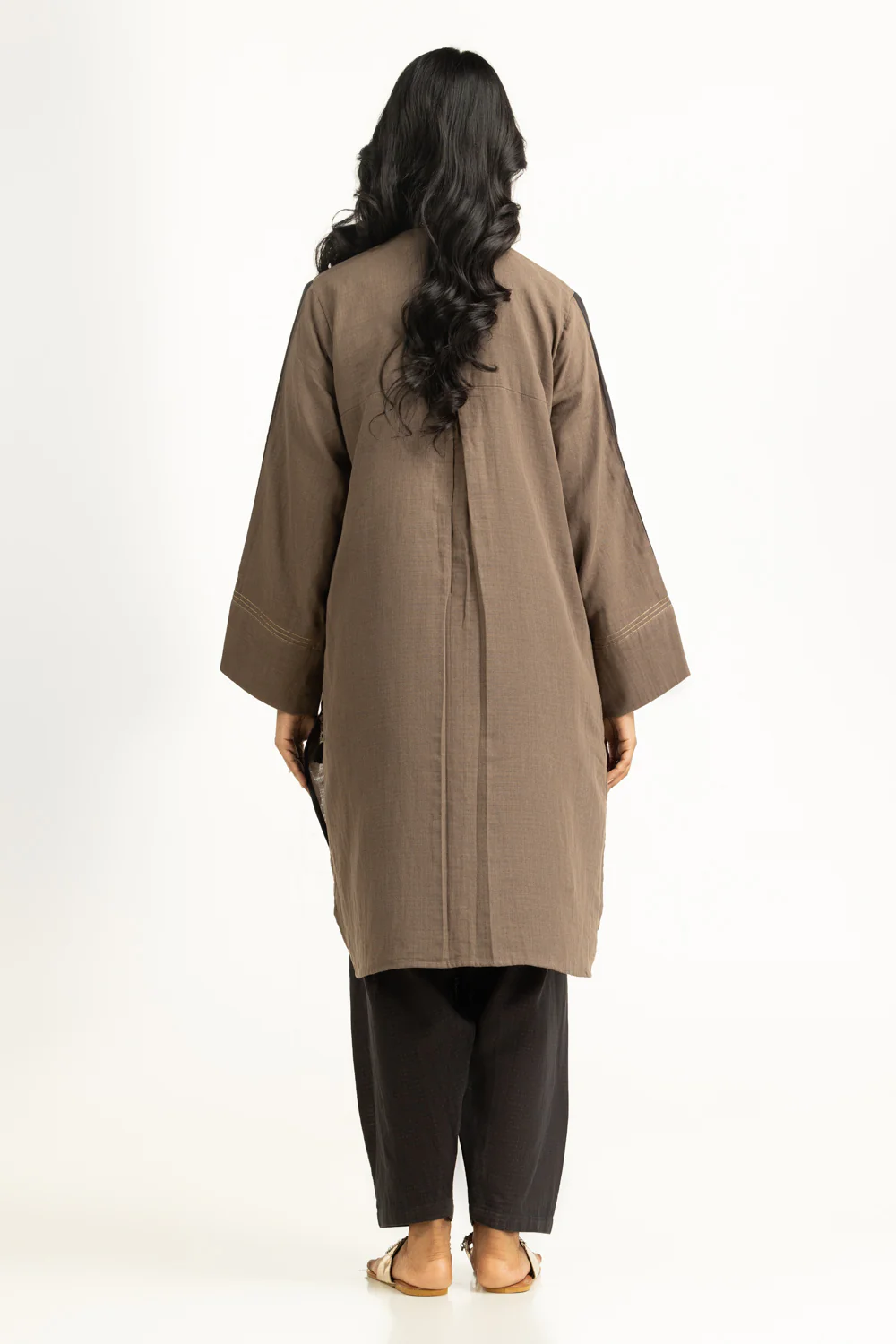 Dobby Double Layer Dyed Co-Ord Set - Image 6
