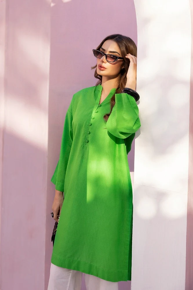 Dobby Dyed Shirt - Image 4