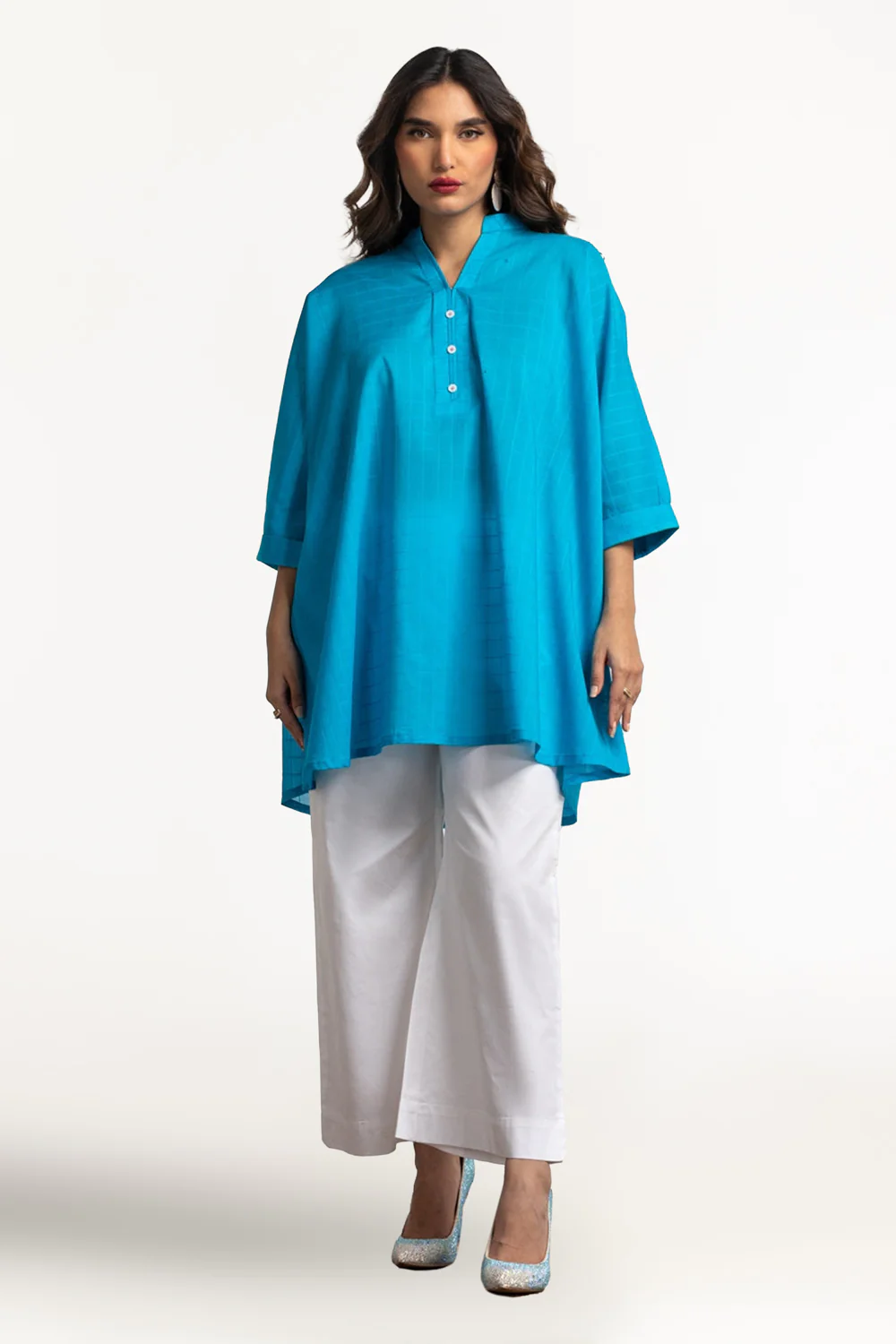 Dobby Dyed Tunic