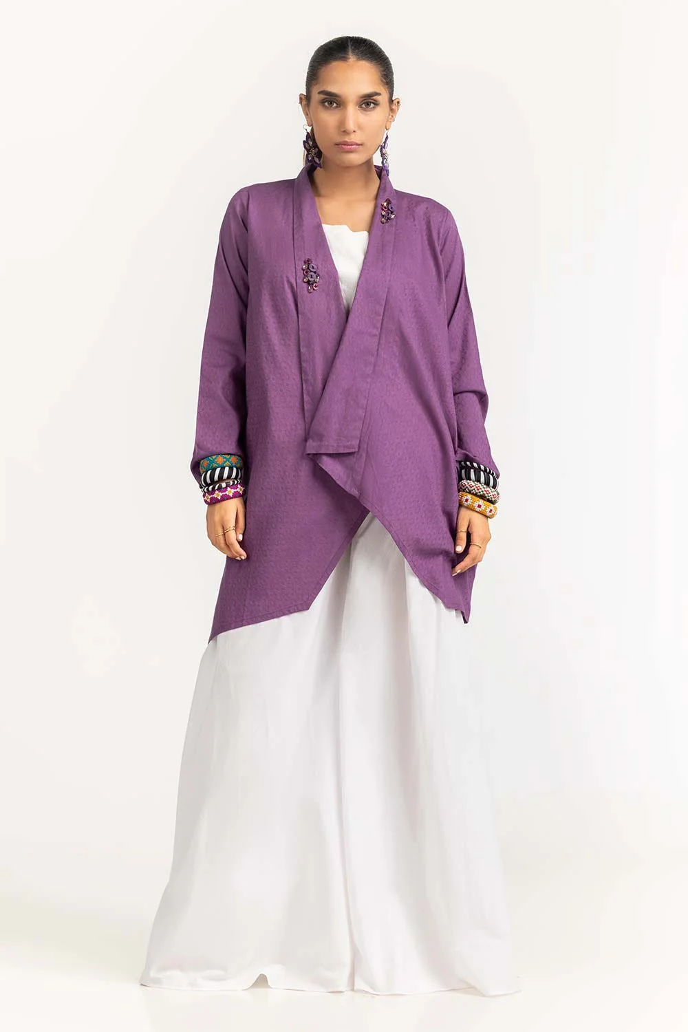 Dobby Embellished Shirt - Image 3