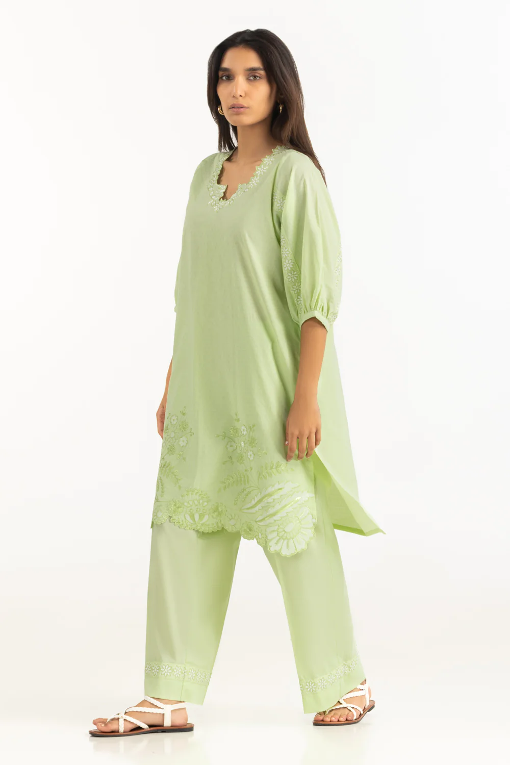 Dobby Embroidered And Trouser - Image 3