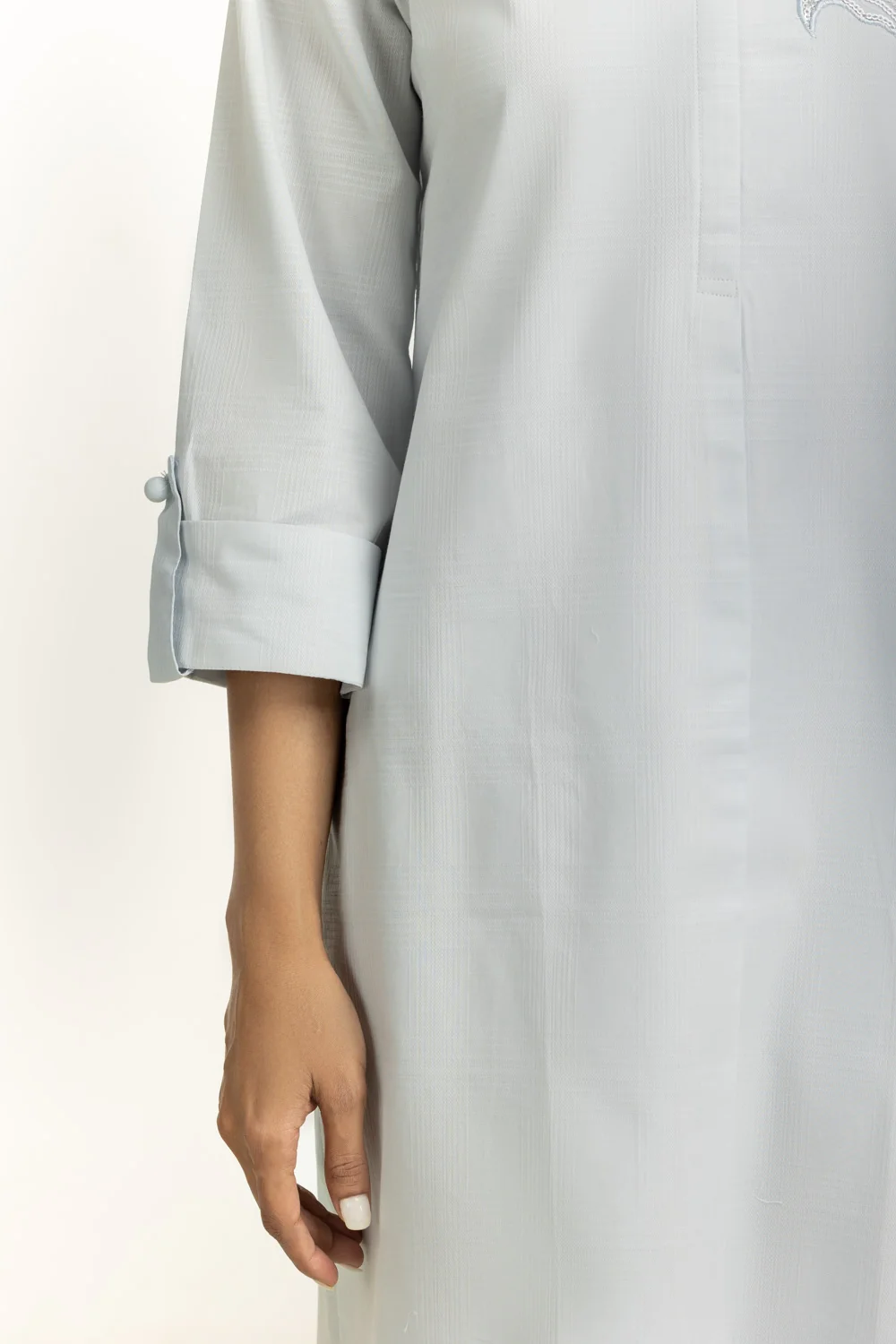 Dobby Embroidered Co-Ord Set - Image 5
