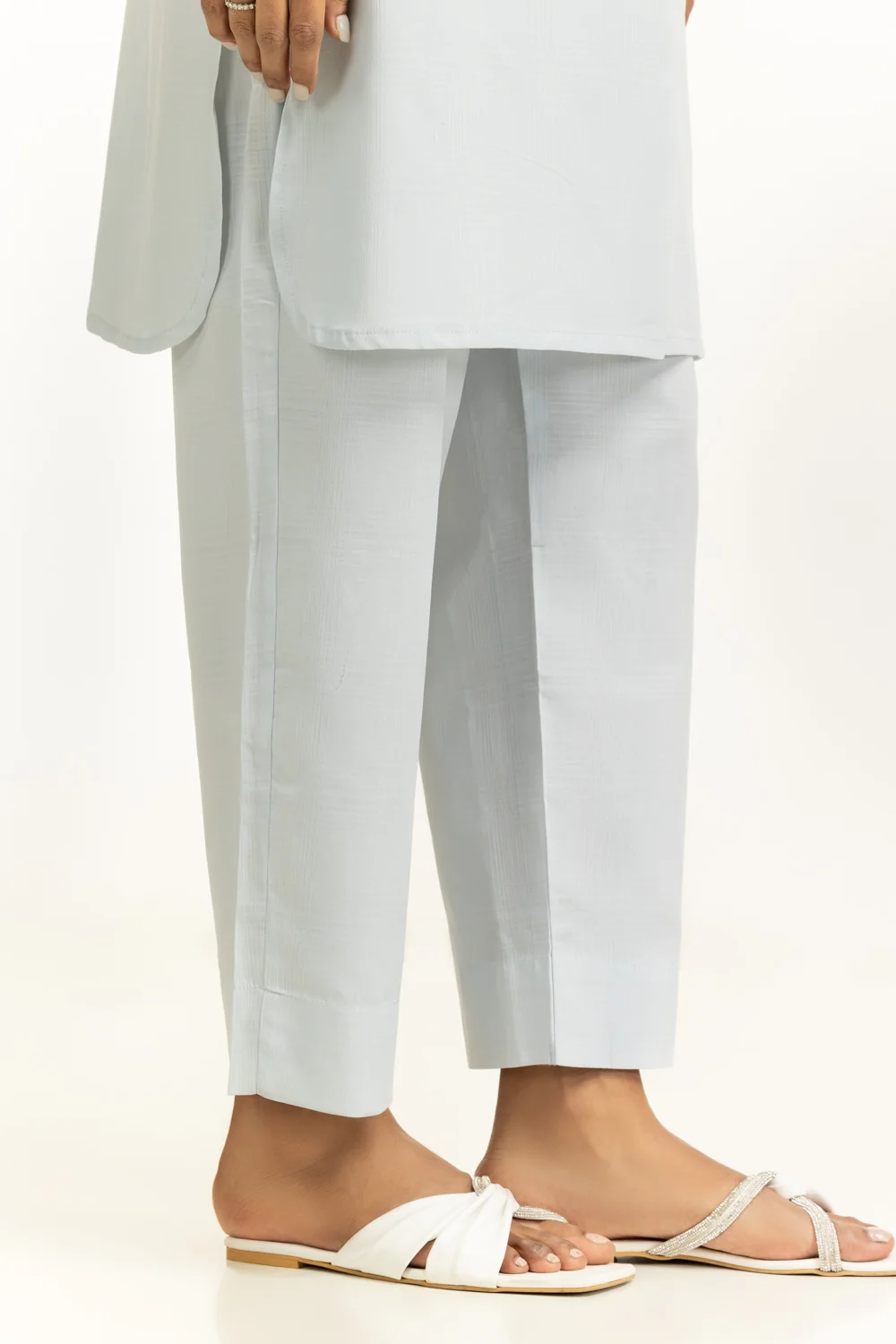 Dobby Embroidered Co-Ord Set - Image 7