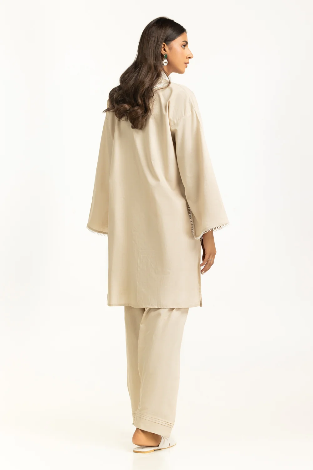 Dobby Embroidered Co-Ord Set - Image 5