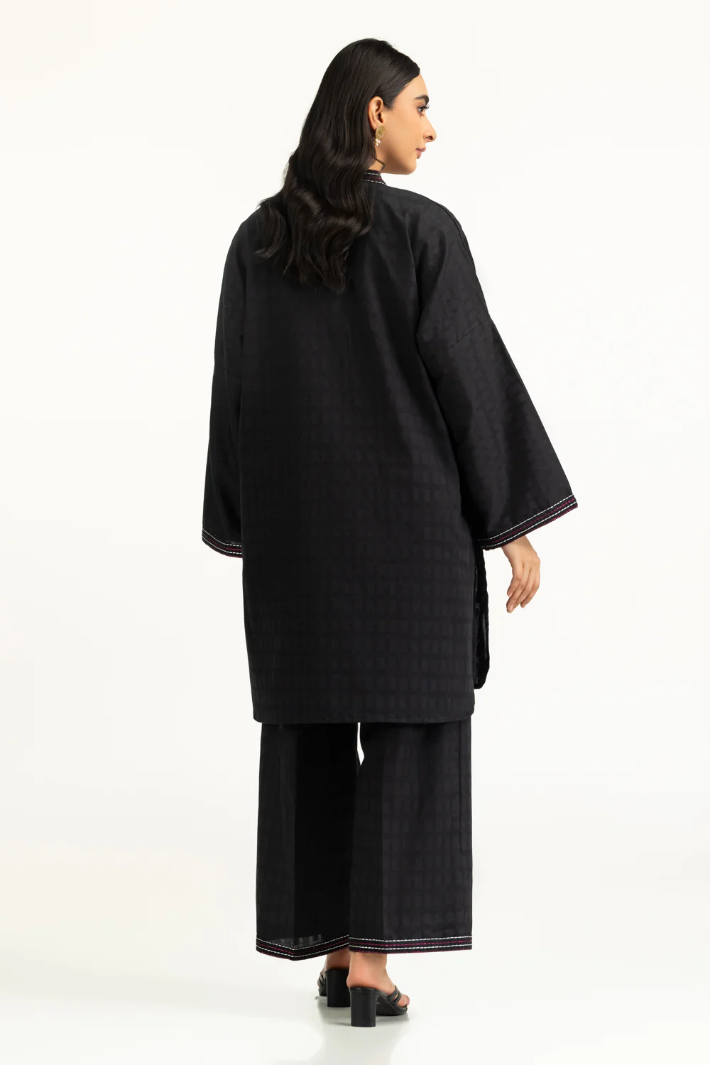 Dobby Embroidered Co-Ord Set - Image 6