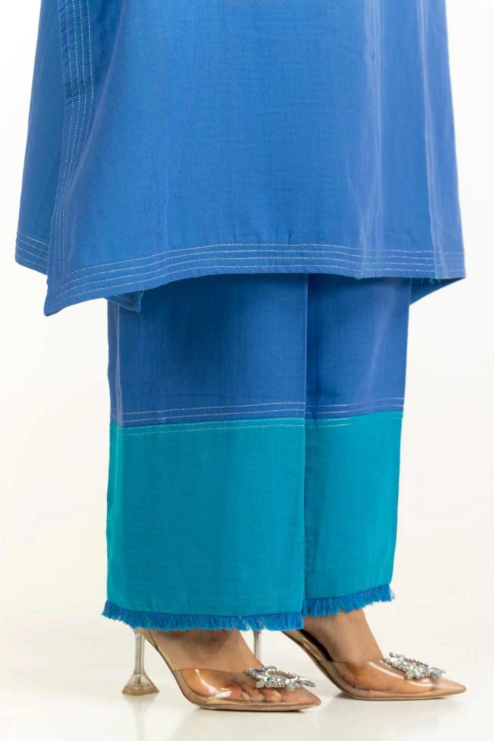 Dobby Embroidered Co-Ord Set - Image 6