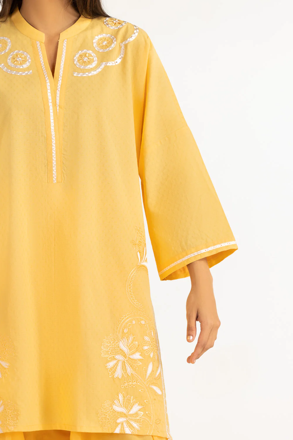 Dobby Embroidered Co-Ord Set - Image 2