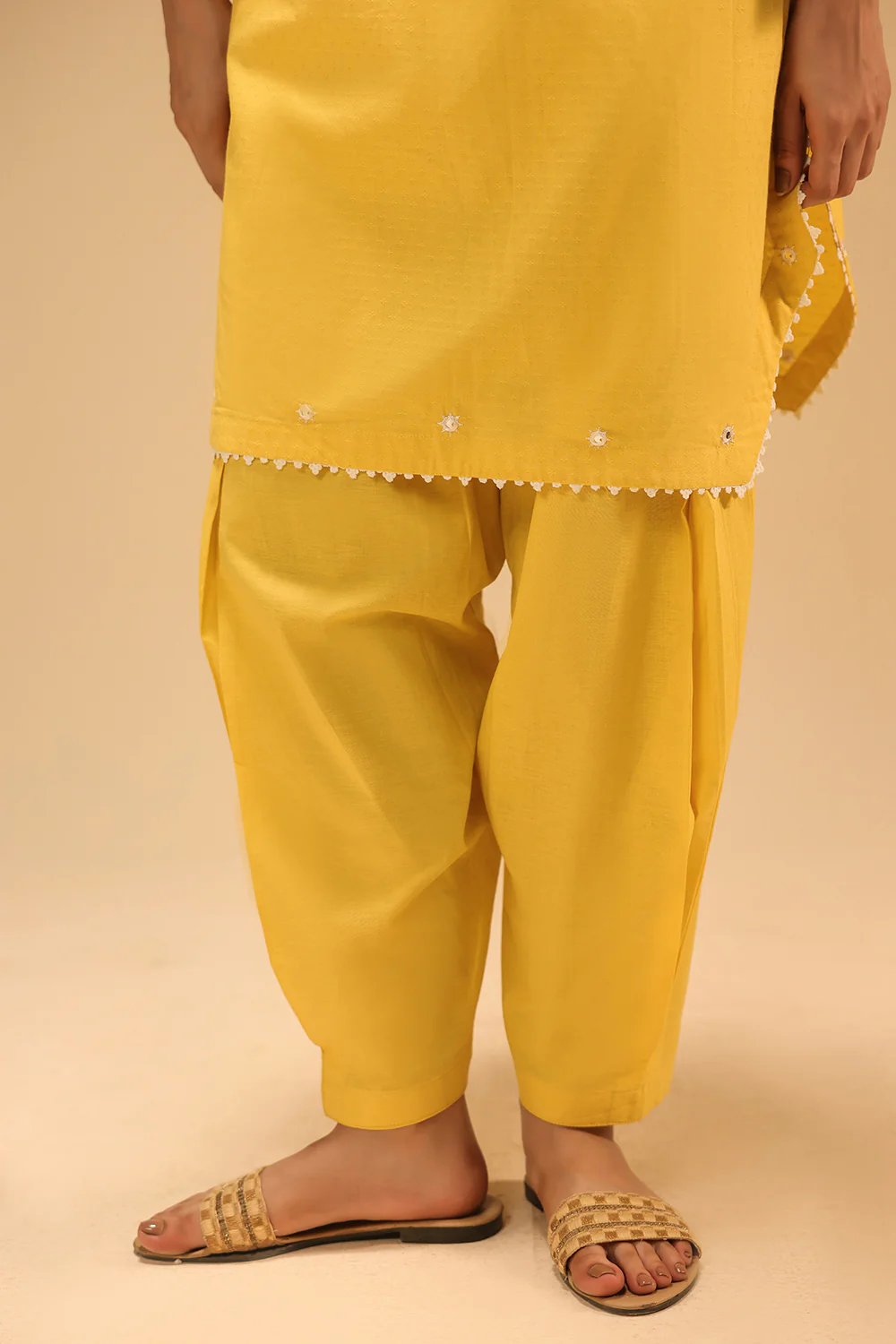Dobby Embroidered Co-Ord Set - Image 7