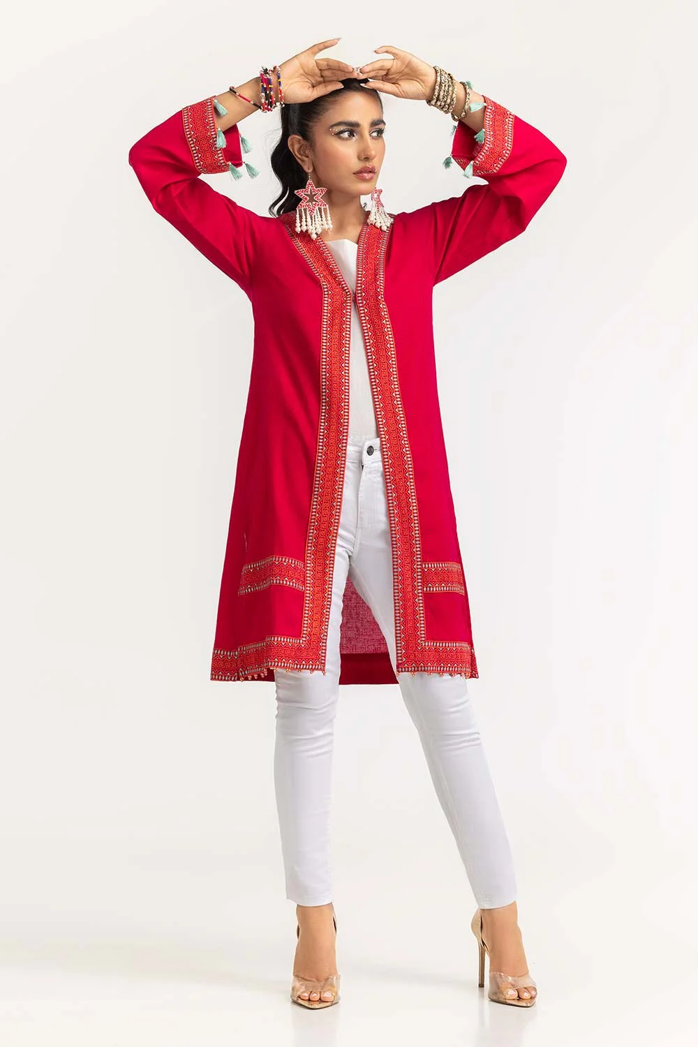 Dobby Embroidered Shirt - Image 2