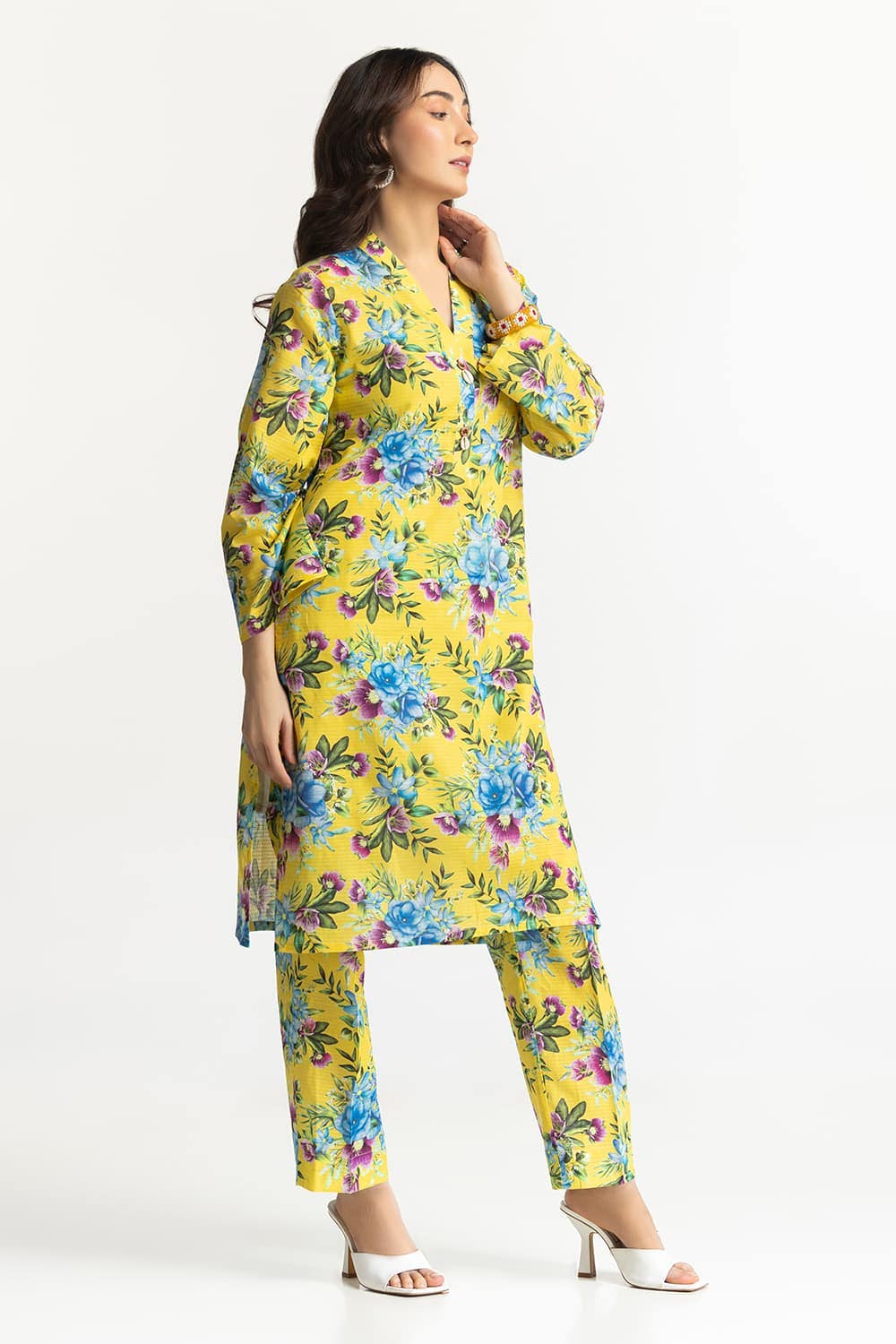 Dobby Printed Co-Ord Set - Image 4