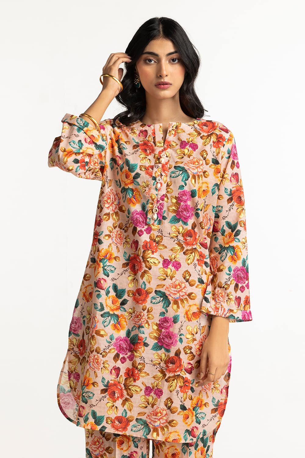 Dobby Printed Co-Ord Set - Image 3