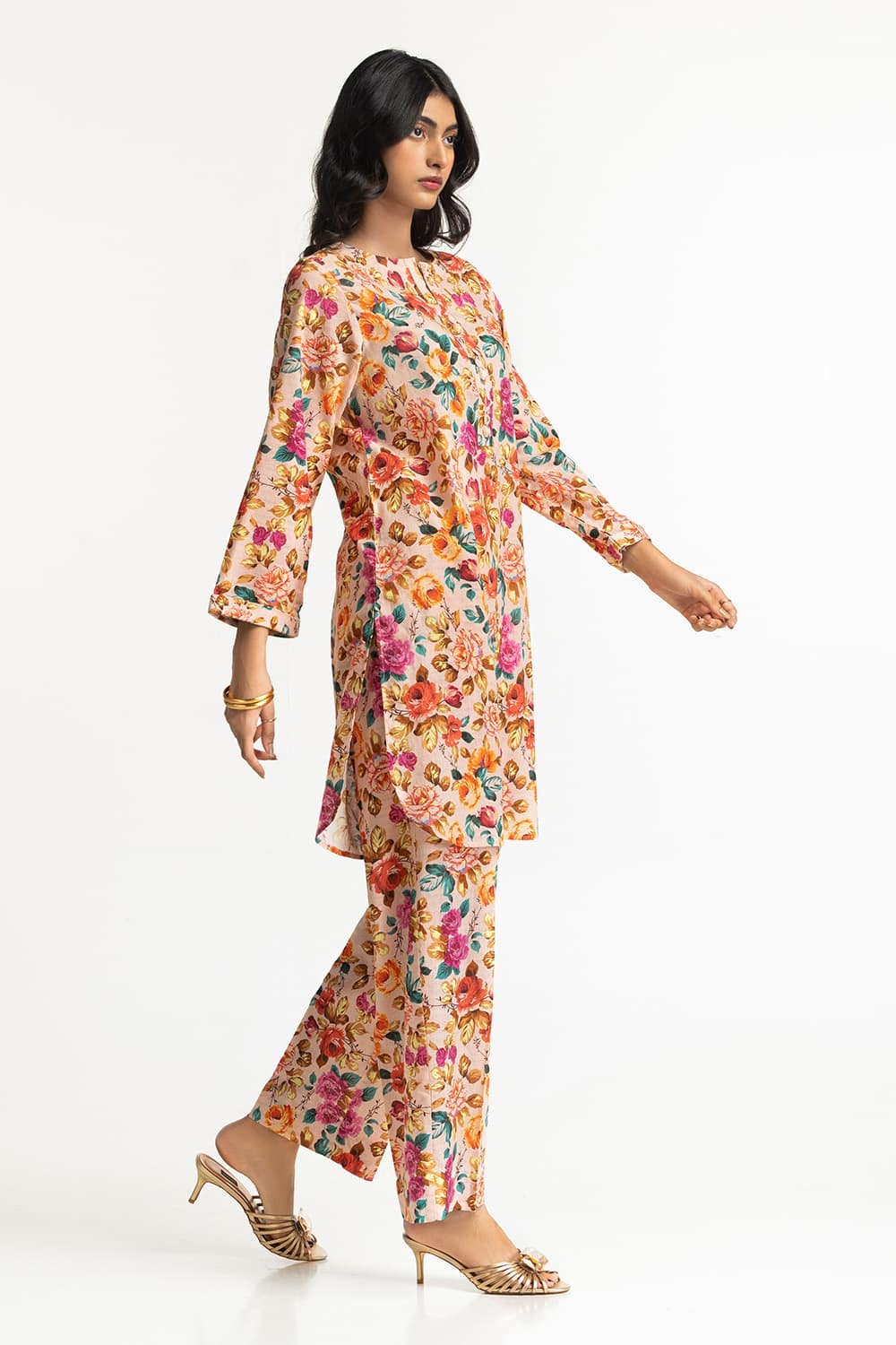 Dobby Printed Co-Ord Set - Image 4