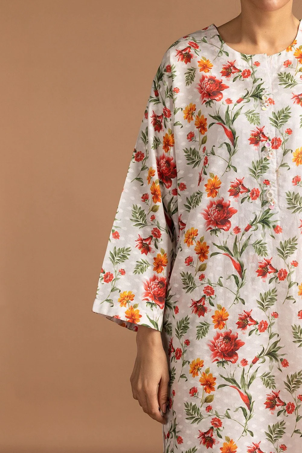 Dobby Printed Co-Ord Set - Image 5