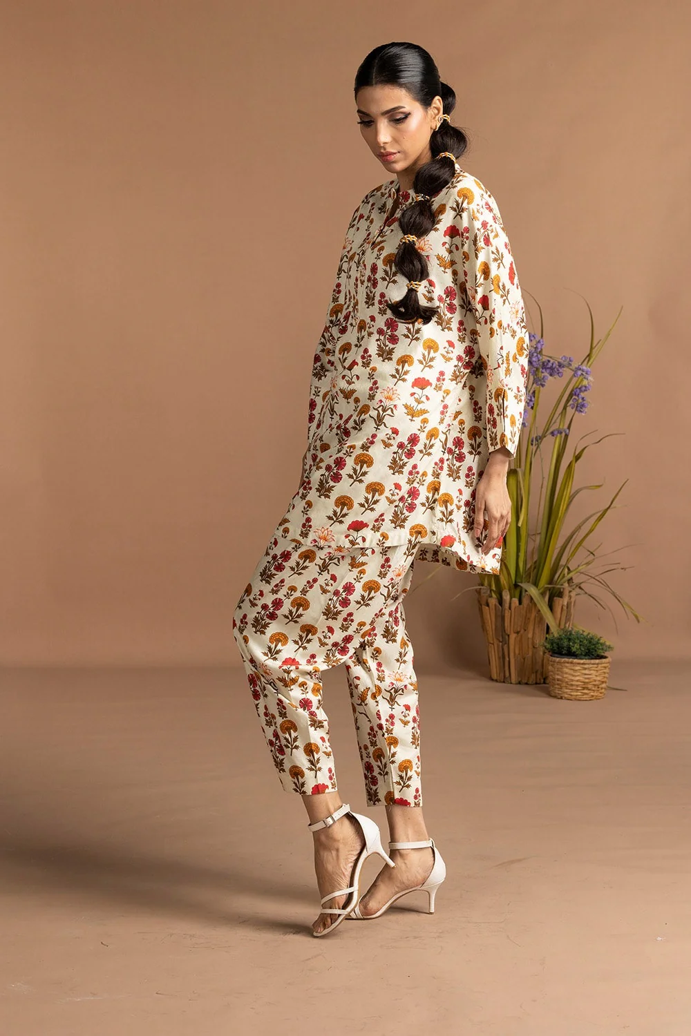 Dobby Printed Co-Ord Set - Image 5