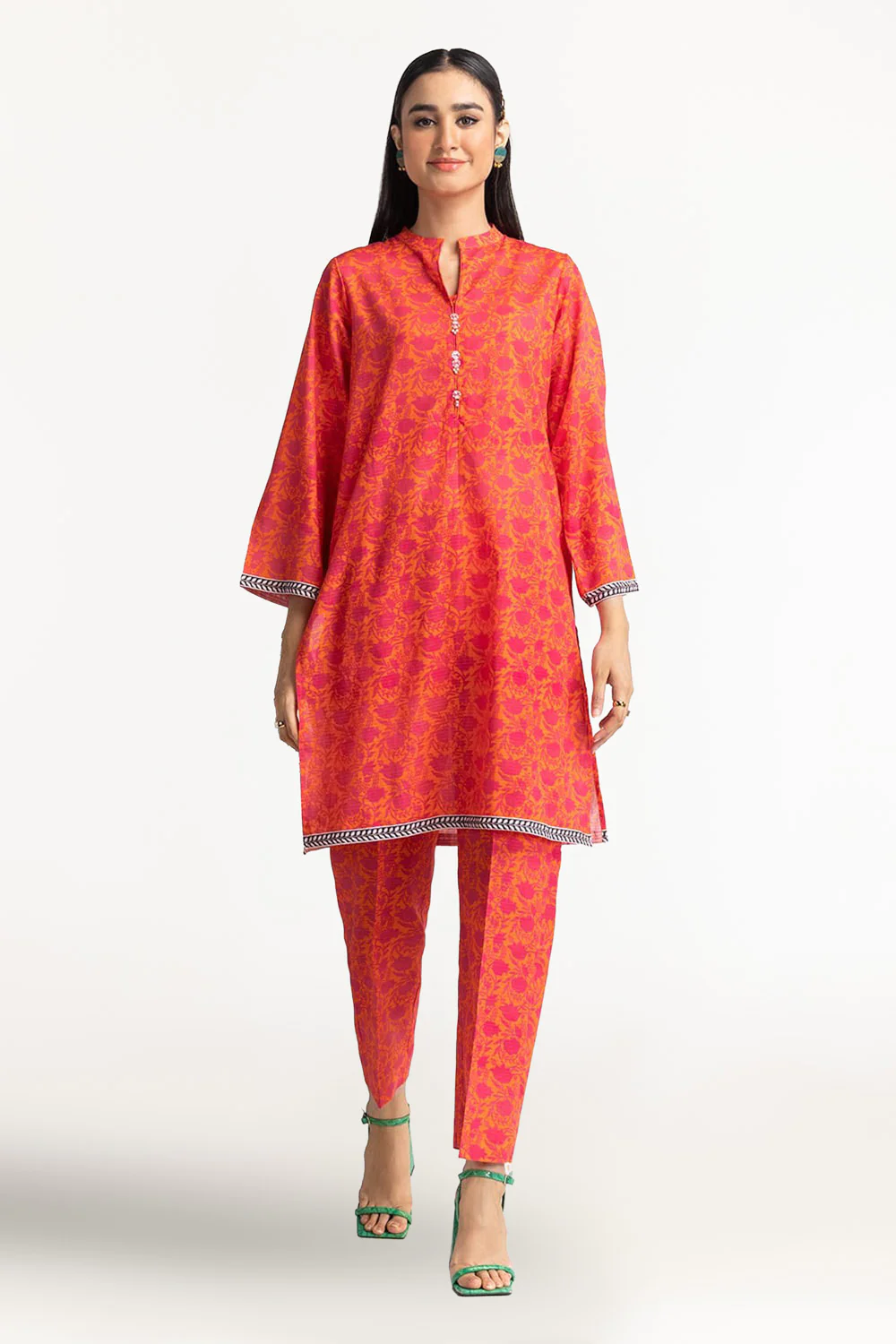 Dobby Printed Co-Ord Set