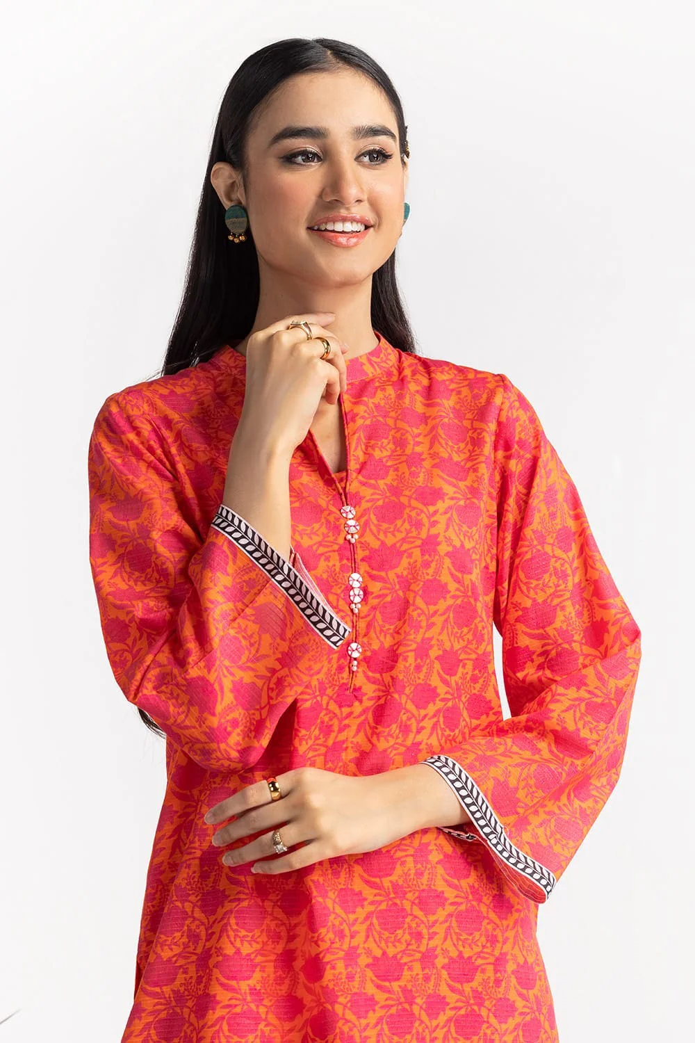 Dobby Printed Co-Ord Set - Image 2