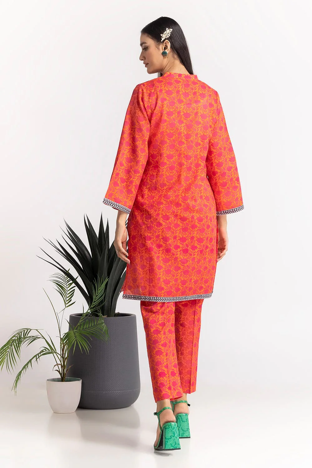 Dobby Printed Co-Ord Set - Image 4