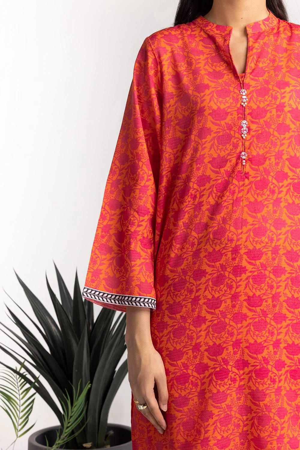 Dobby Printed Co-Ord Set - Image 5
