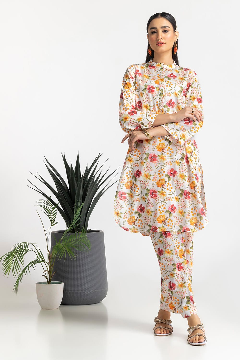 Dobby Printed Co-Ord Set - Image 3