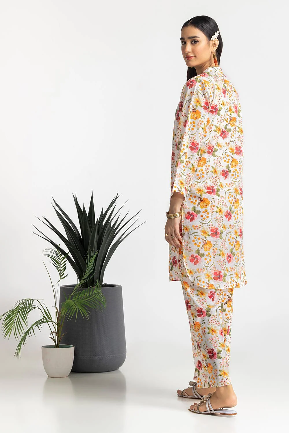 Dobby Printed Co-Ord Set - Image 4