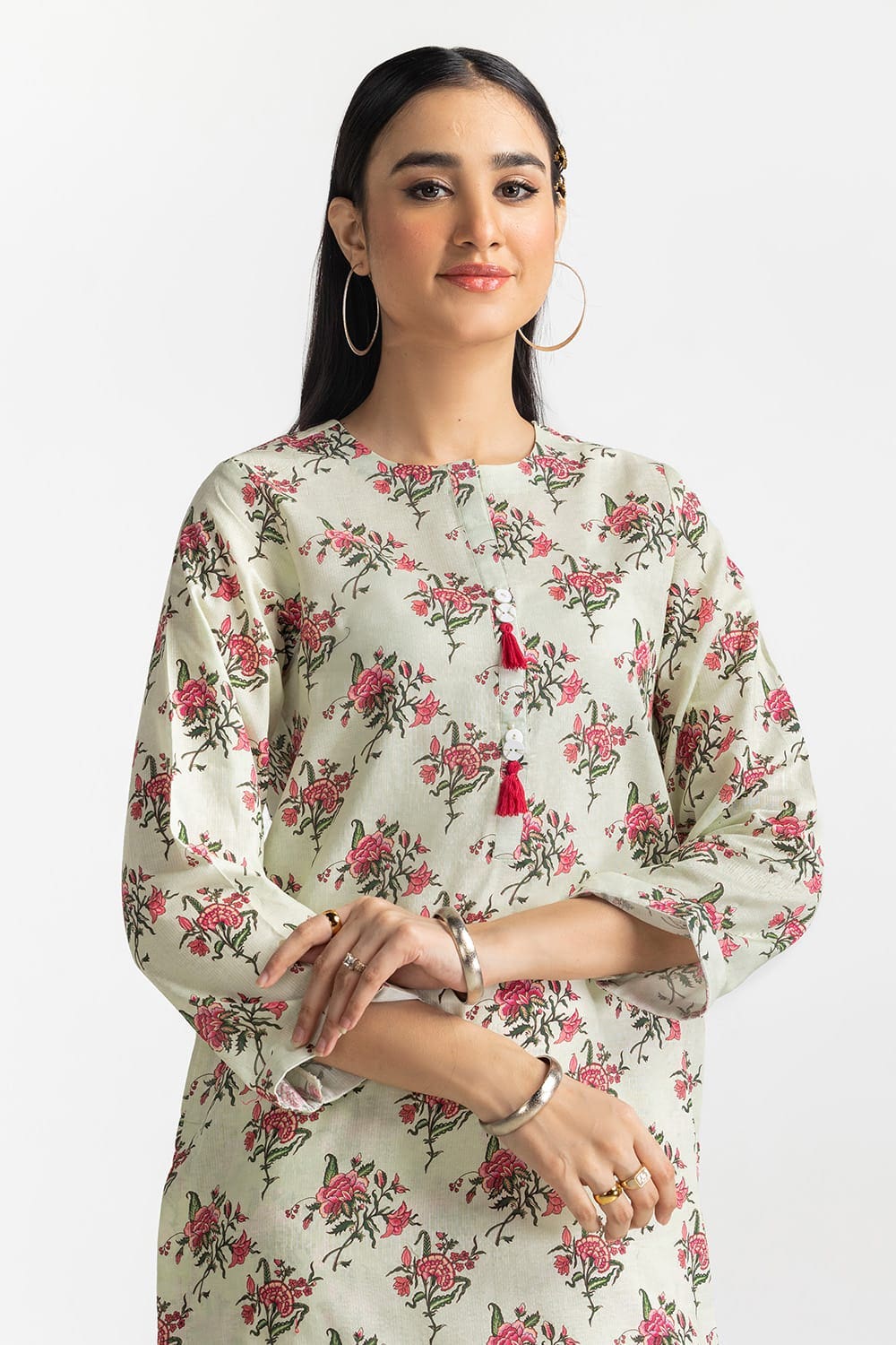 Dobby Printed Co-Ord Set - Image 2