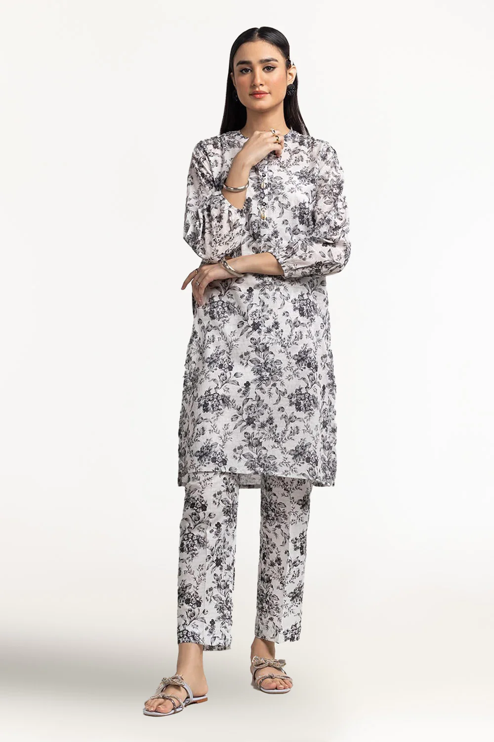 Dobby Printed Co-Ord Set