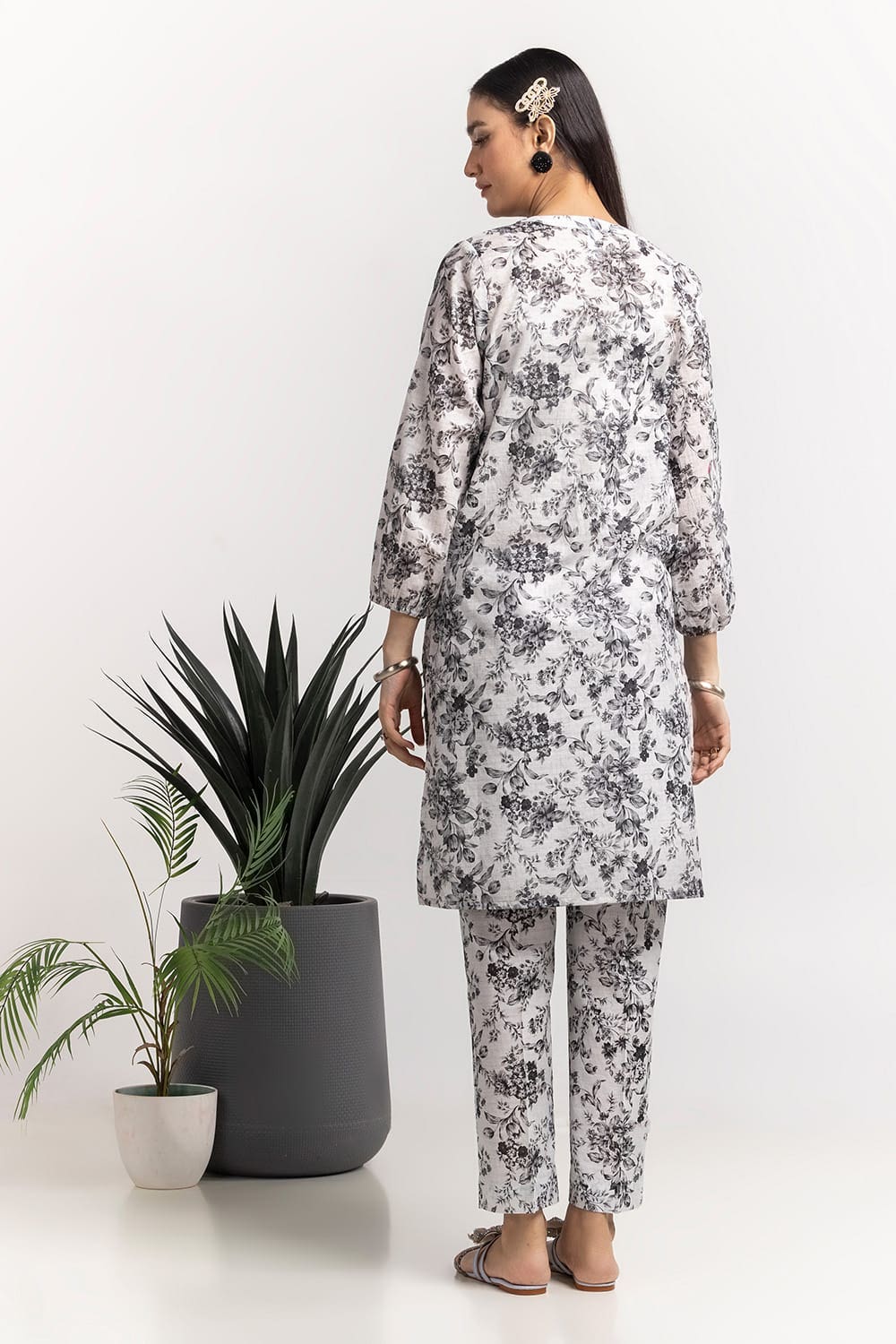 Dobby Printed Co-Ord Set - Image 4