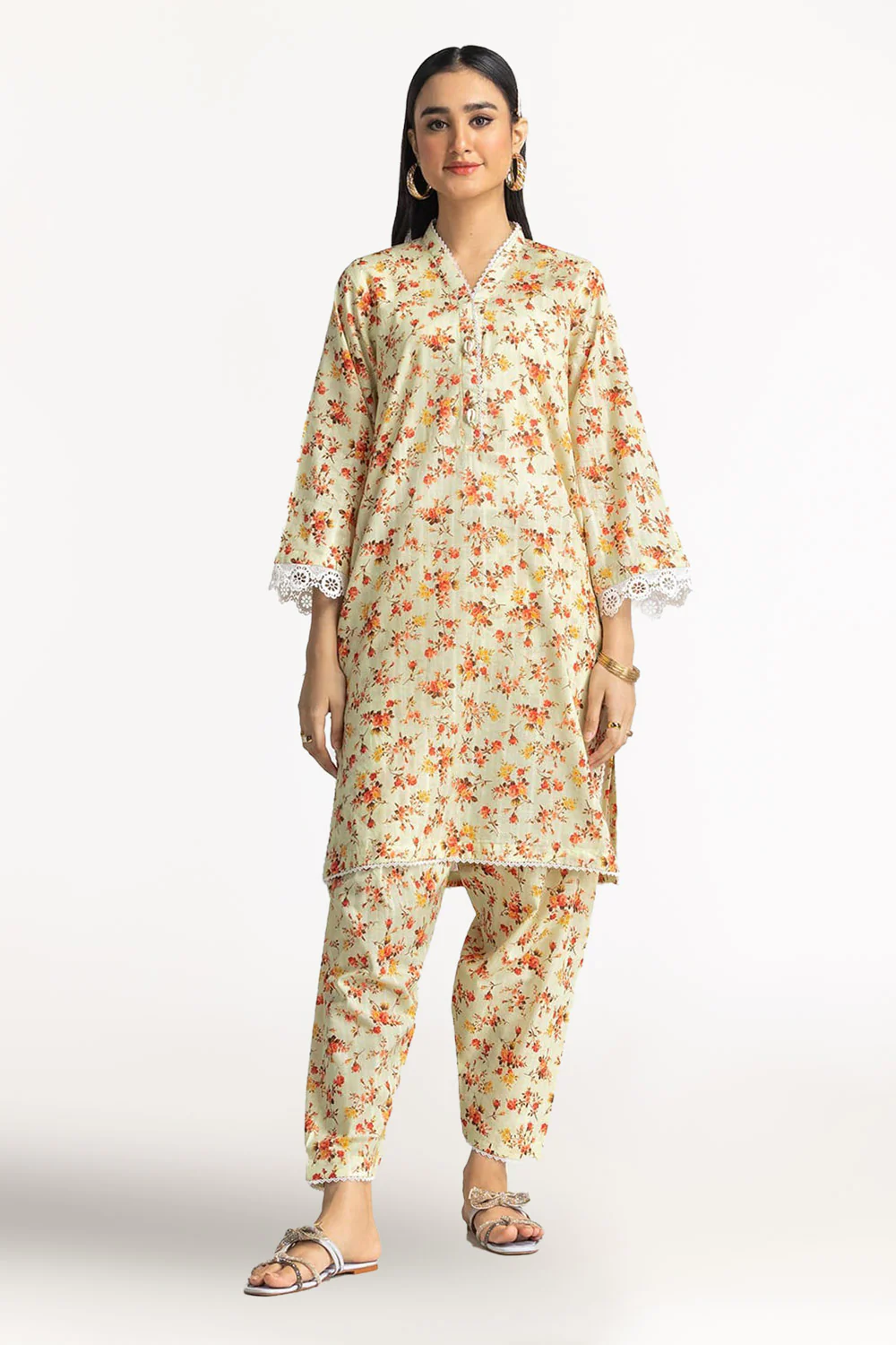 Dobby Printed Co-Ord Set