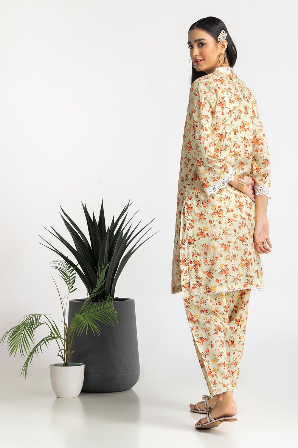 Dobby Printed Co-Ord Set - Image 4