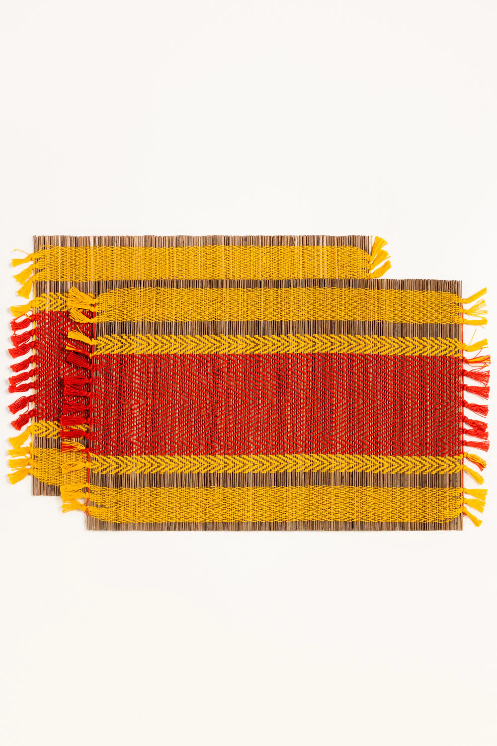 Dobby Sanober Stick Placemat Pair - Image 2