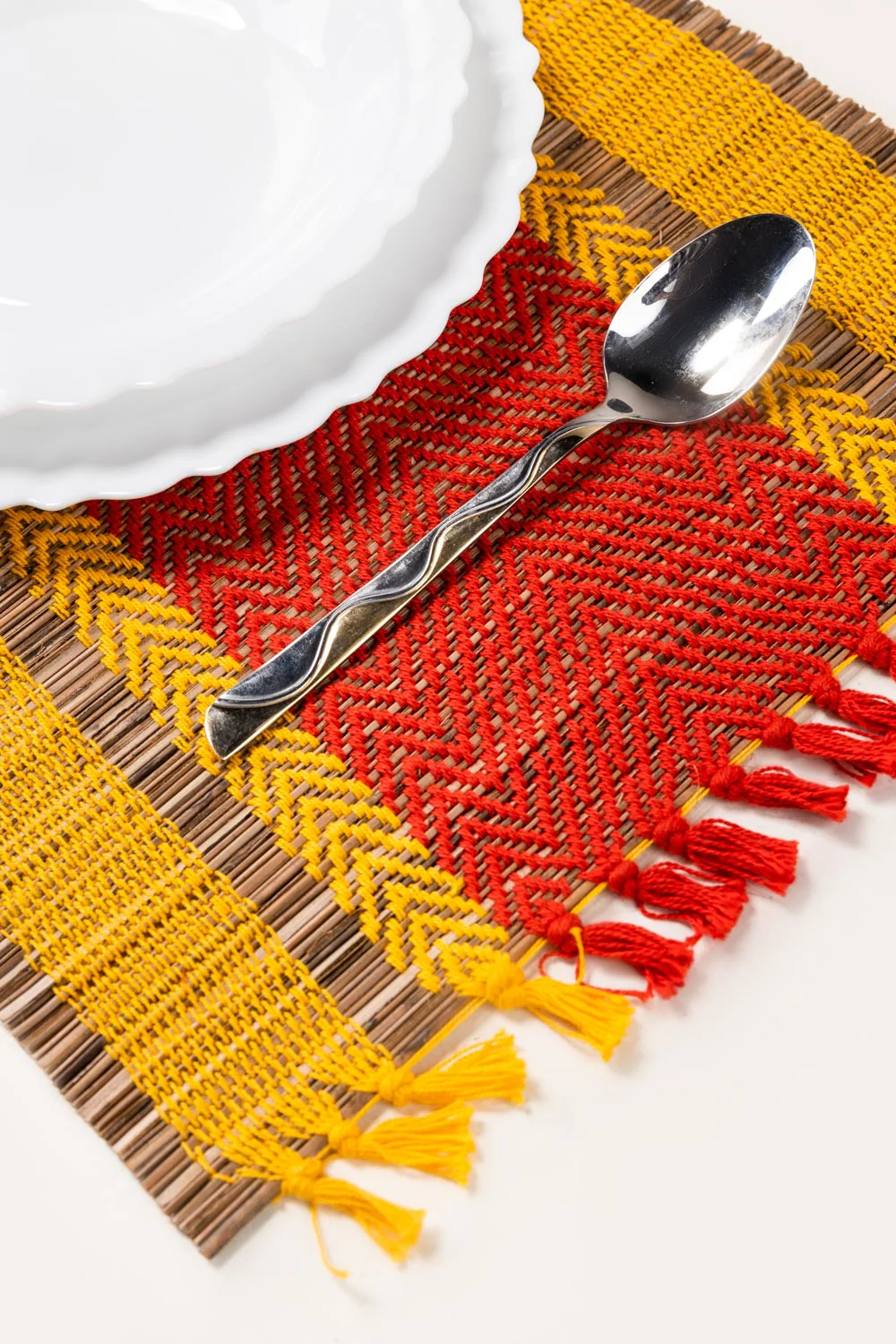 Dobby Sanober Stick Placemat Pair - Image 3