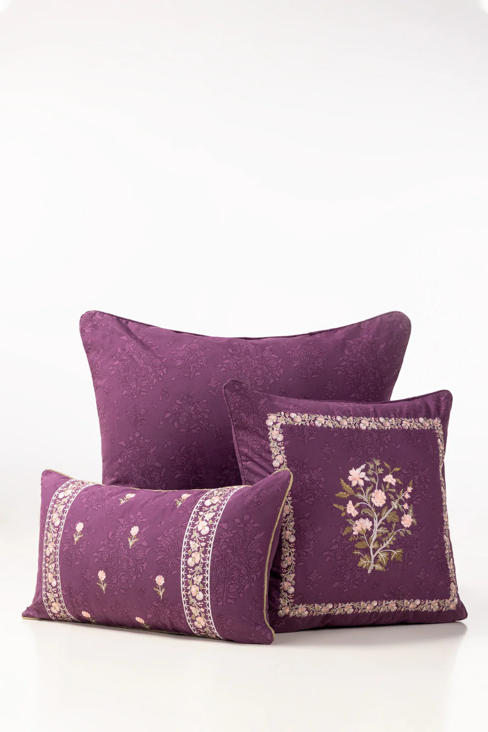Dusty Mauve T-150 Euro Sham Cushion Cover - Image 4