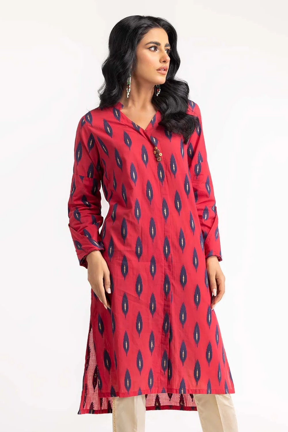Dyed Jacquard Shirt