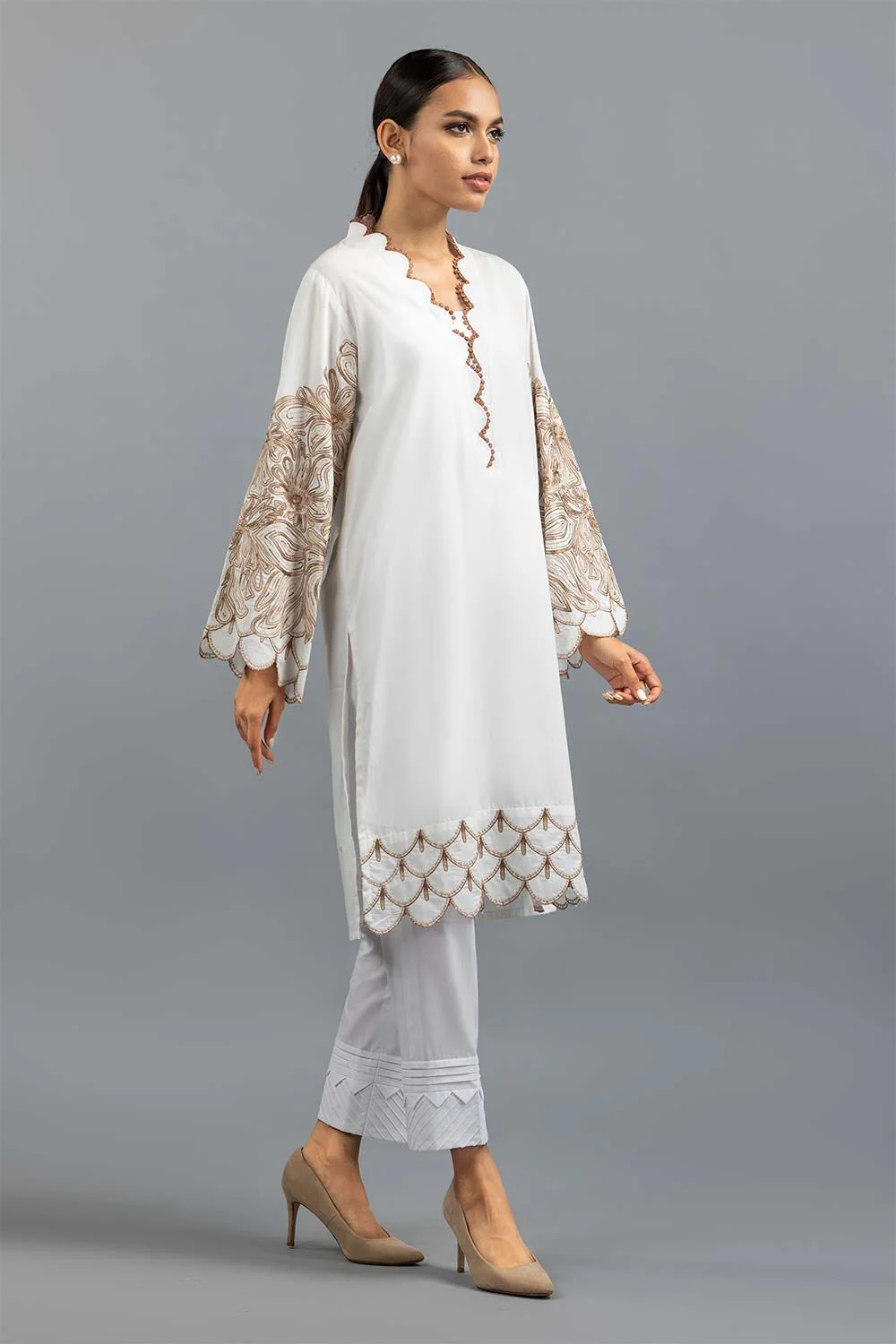 Embroidered Cambric Shirt - Image 3