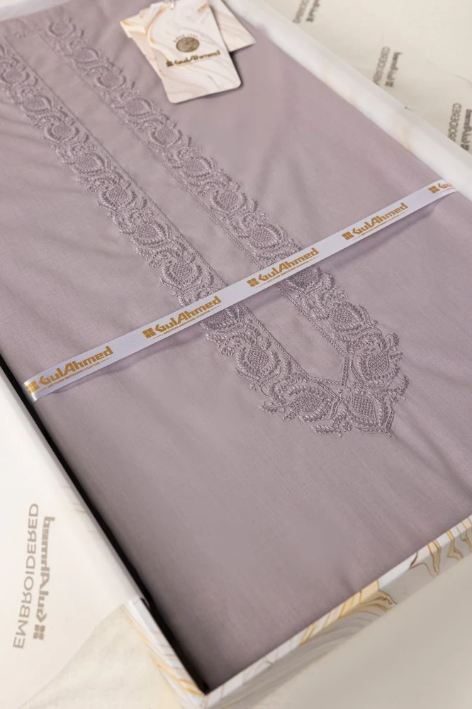 Embroidered Collection FD C001 Unstitched Fabric Cotton with Gift Box - Image 12