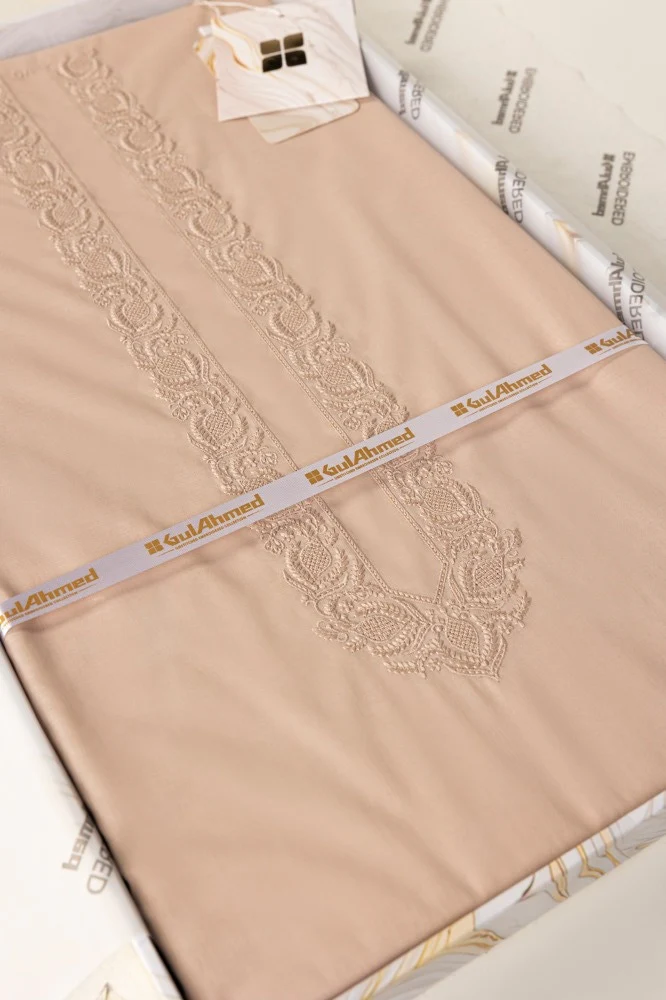 Embroidered Collection FD C001 Unstitched Fabric Cotton with Gift Box - Image 13