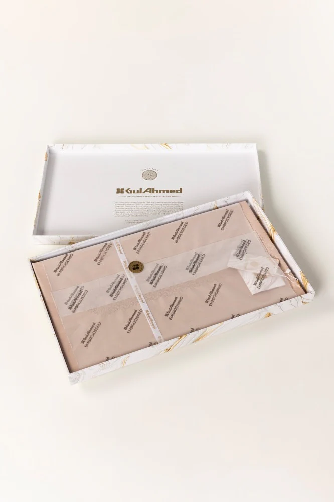 Embroidered Collection FD C001 Unstitched Fabric Cotton with Gift Box - Image 14