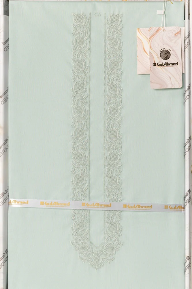 Embroidered Collection FD C001 Unstitched Fabric Cotton with Gift Box - Image 21